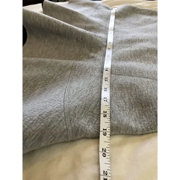 J. Crew Neoprene Surf Skirt Women's S Light Grey Flared Hem Preppy Office Siren - Picture 10 of 11